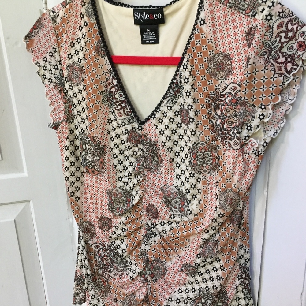 Style & Co. Ruched Top - Picture 9 of 12